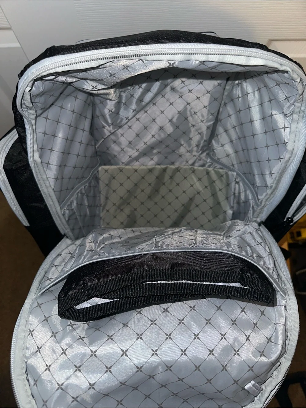 Black Diaper Travel Backpack